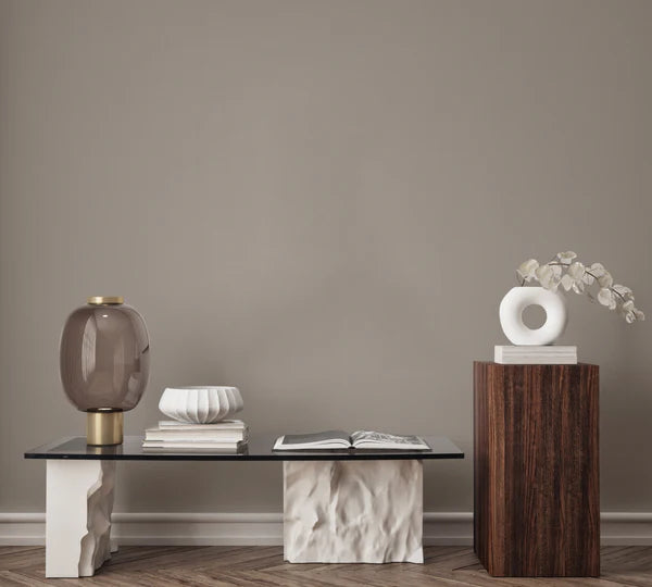 Soft Light Beige Minimal Texture Wallpaper