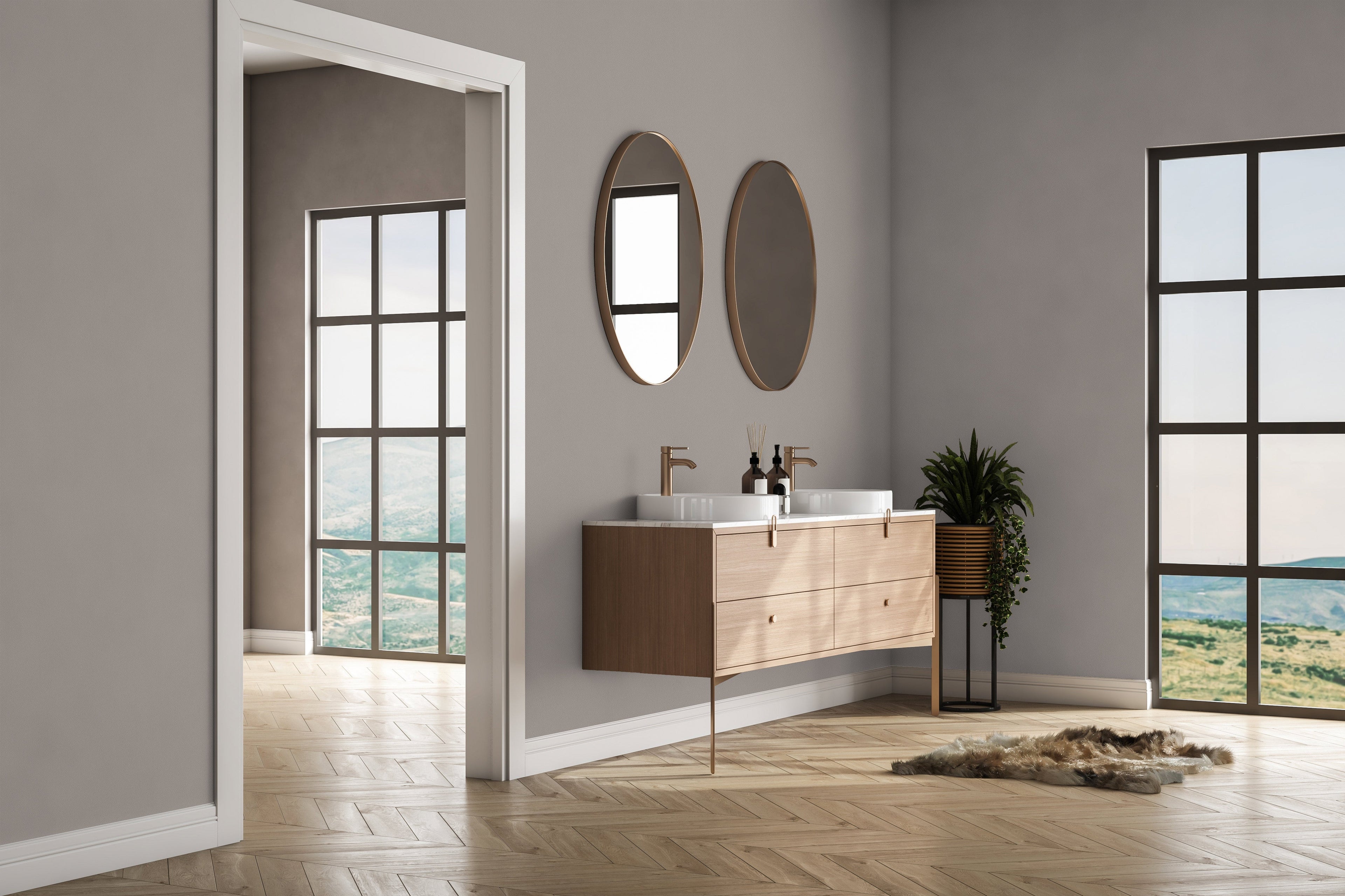 Velvet Cream Wallpaper, Matte Gray Wallpaper, Modern & Minimalist Wall Covering,Modern Look Neutral Colors Glittering Wallcovering