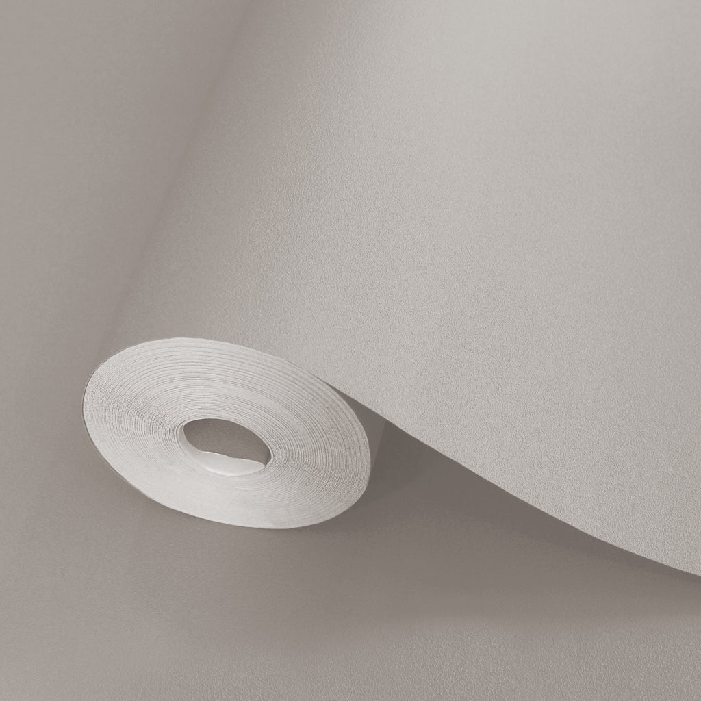 Velvet Cream Wallpaper, Matte Gray Wallpaper, Modern & Minimalist Wall Covering,Modern Look Neutral Colors Glittering Wallcovering