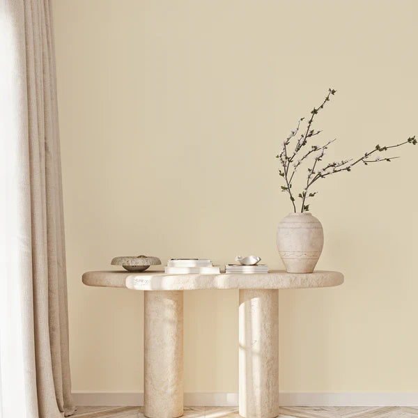 Soft Cream Embossed Wallpaper