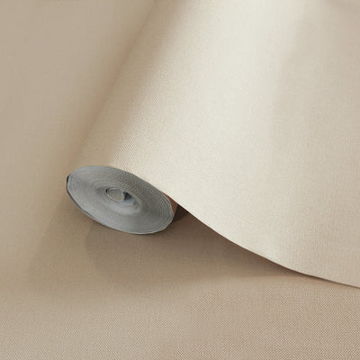 Elegant Light Brown Embossed Wallpaper