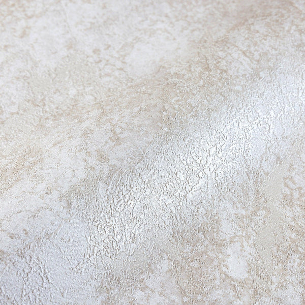 Cream Modern Textured Distressed Wallpaper