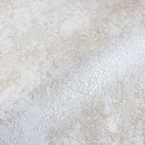 Cream Modern Textured Distressed Wallpaper