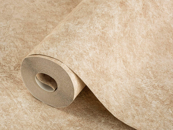 Cream Timeless Distressed 3D Embossed Wallpaper