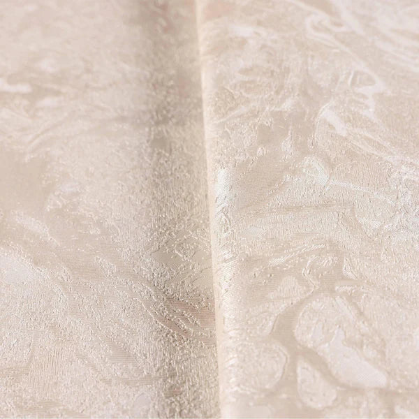 Decorative Marble Embossed Light Beige Textured Wallpaper