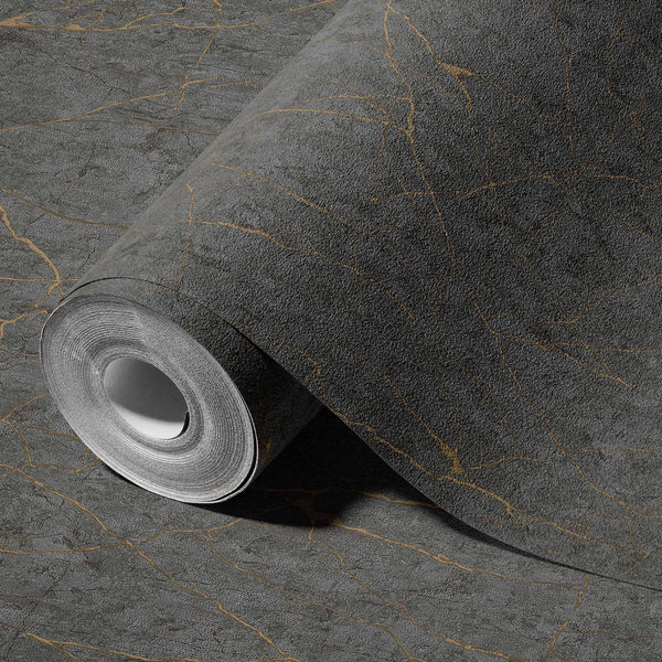 Modern Stone Embossed Wallpaper