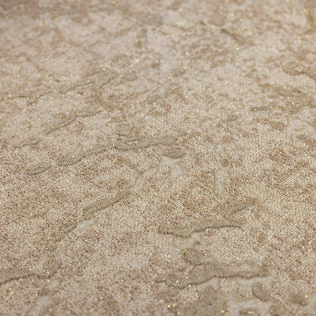 Sleek Abstract Embossed Wallpaper, Beige, Rich Textured Plain Modern Shimmering Wall Decor, Non-Woven Wallcovering