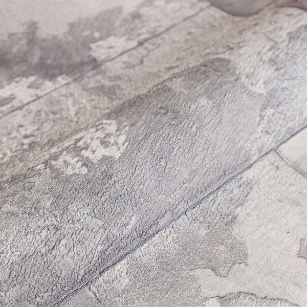 Stylish Rusted Gray Stone Metallic Wallpaper