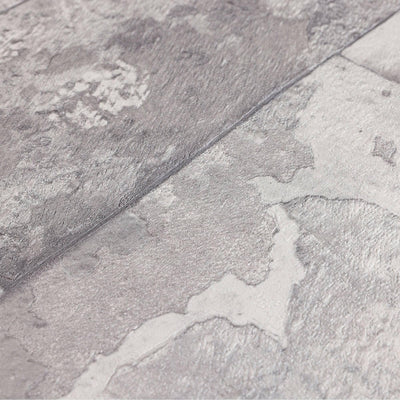 Stylish Rusted Gray Stone Metallic Wallpaper