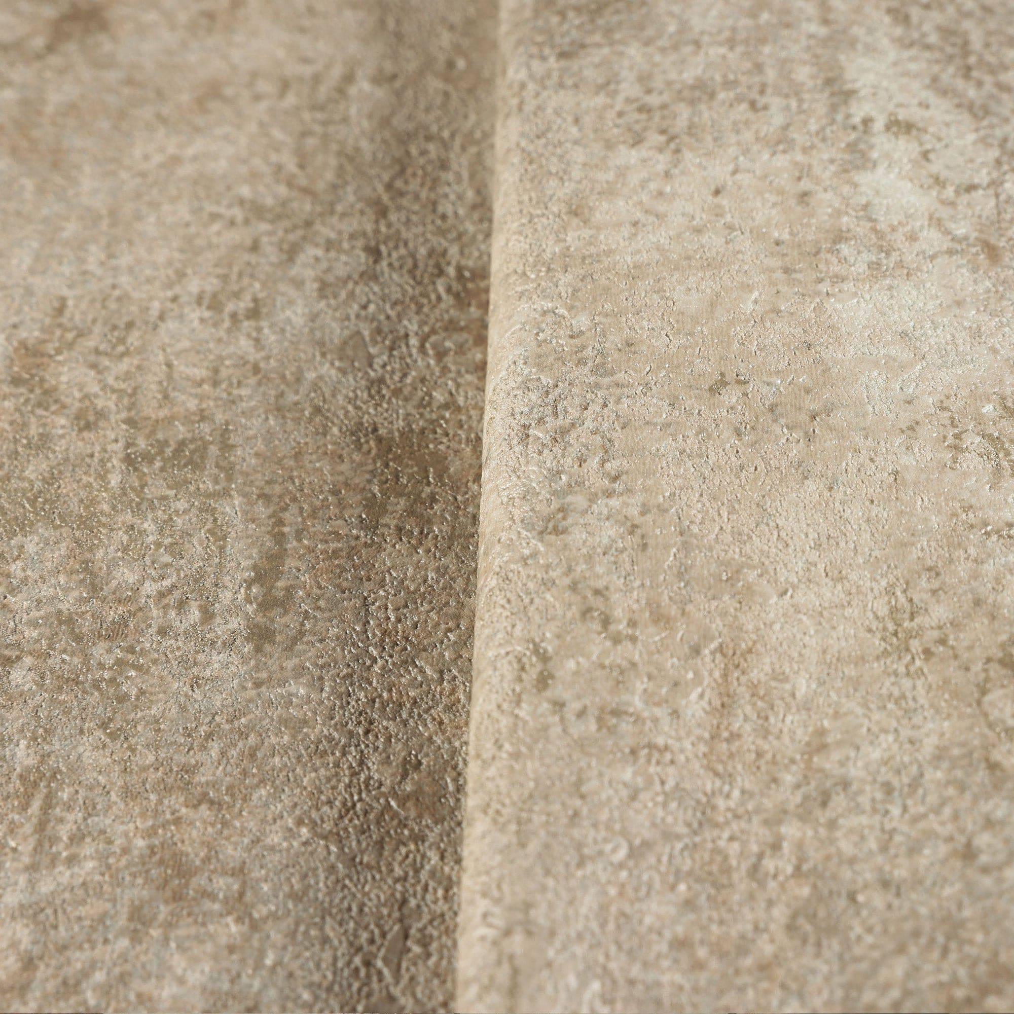 Timeless Distressed Embossed Wallpaper, Beige Worn Abstract Rustic Pattern Modern Wallcovering For Home And Commercial Use, Rich Textured Wall Accent