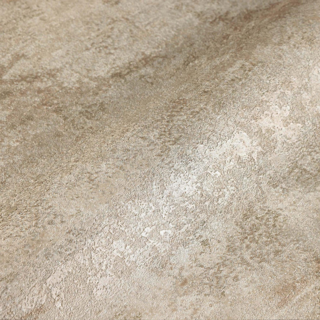 Timeless Distressed Embossed Wallpaper, Beige Worn Abstract Rustic Pattern Modern Wallcovering For Home And Commercial Use, Rich Textured Wall Accent