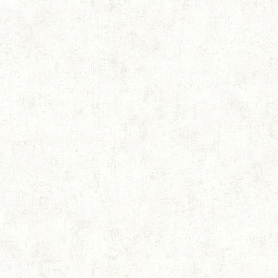 White Stylish Distressed 3D Embossed Wallpaper